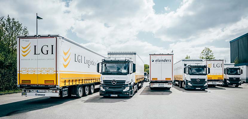 LGI trucks for transport logistics