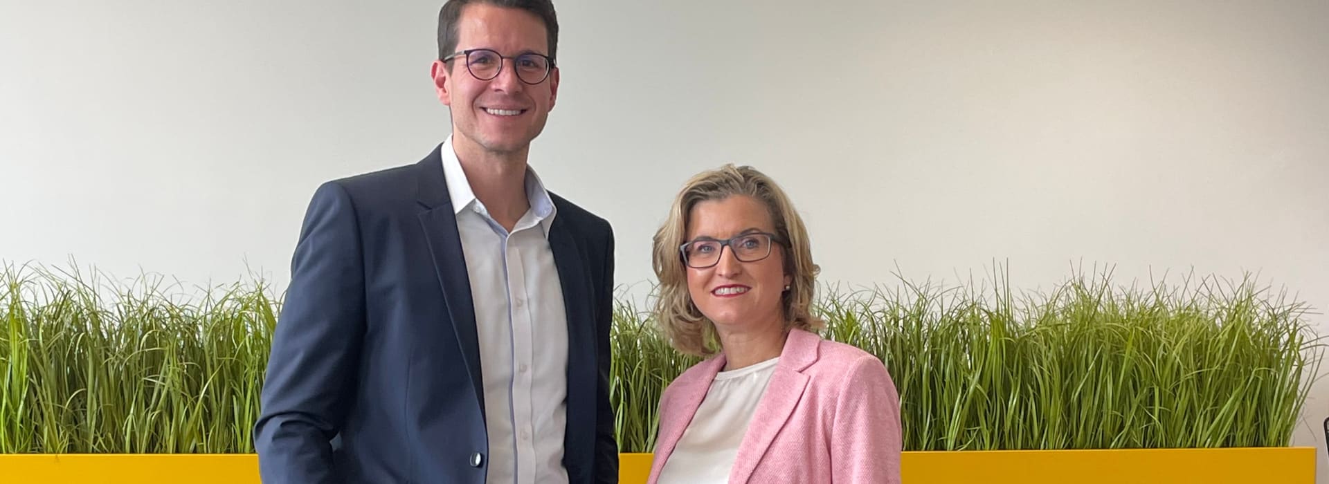 Florian Beck CEO und Martina Weihing CRO - LGI