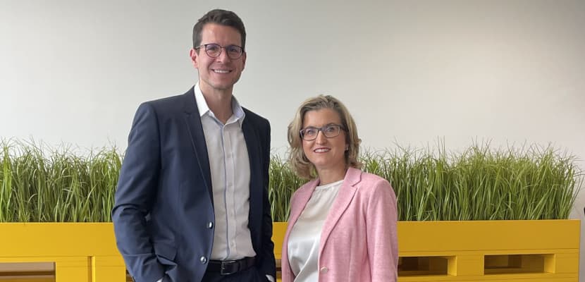 Florian Beck CEO and Martina Weihing CRO - LGI